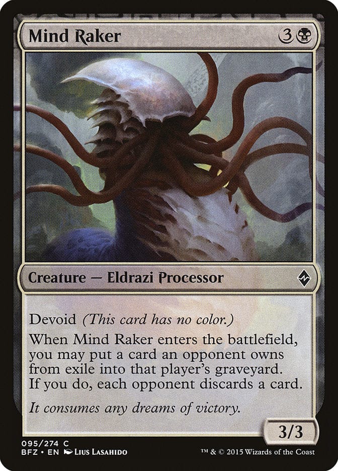 Mind Raker [Battle for Zendikar] Magic: The Gathering