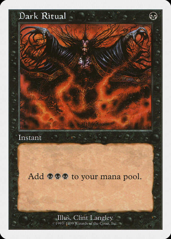 Dark Ritual [Battle Royale] Magic: The Gathering
