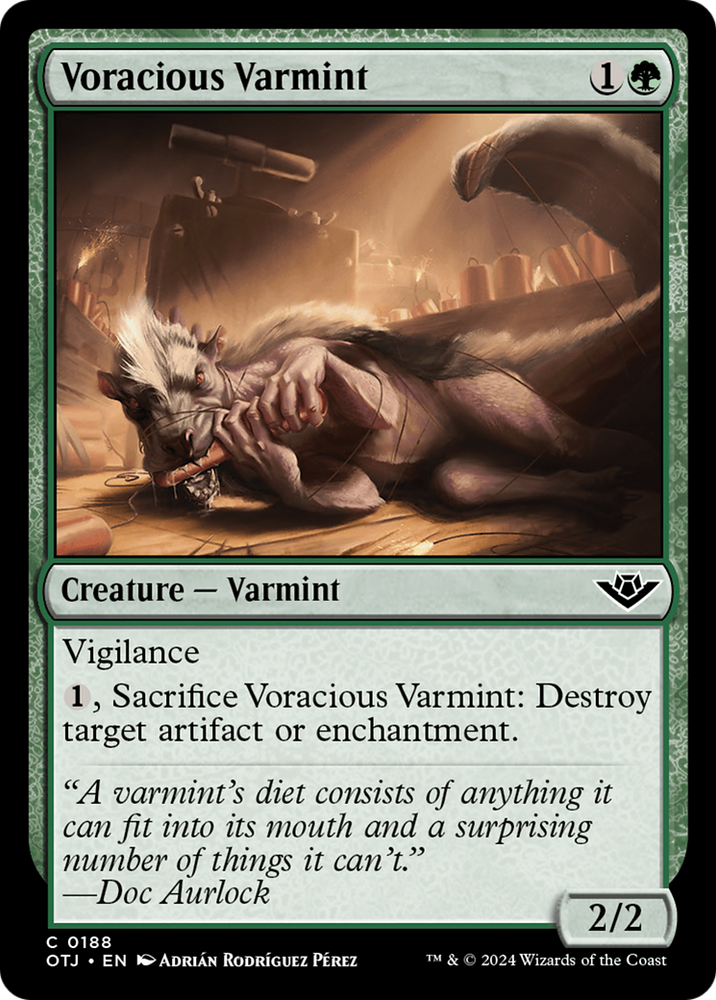 Voracious Varmint [Outlaws of Thunder Junction] Magic: The Gathering