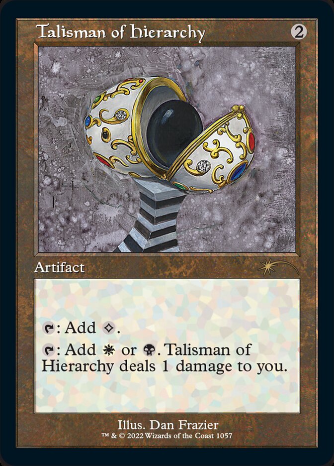 Talisman of Hierarchy (Foil Etched) [Secret Lair Drop Series] Magic: The Gathering