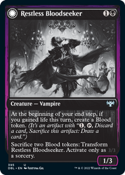 Restless Bloodseeker // Bloodsoaked Reveler [Innistrad: Double Feature] Magic: The Gathering