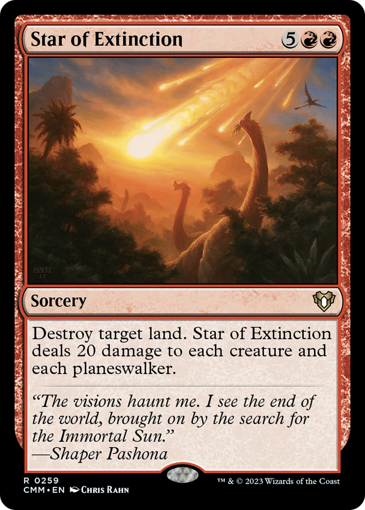 Star of Extinction [Commander Masters] Magic: The Gathering