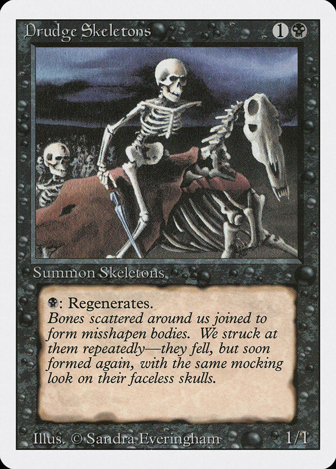 Drudge Skeletons [Revised Edition] Magic: The Gathering