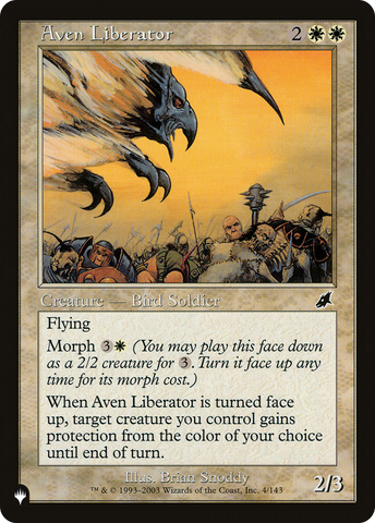 Aven Liberator [The List] Magic: The Gathering