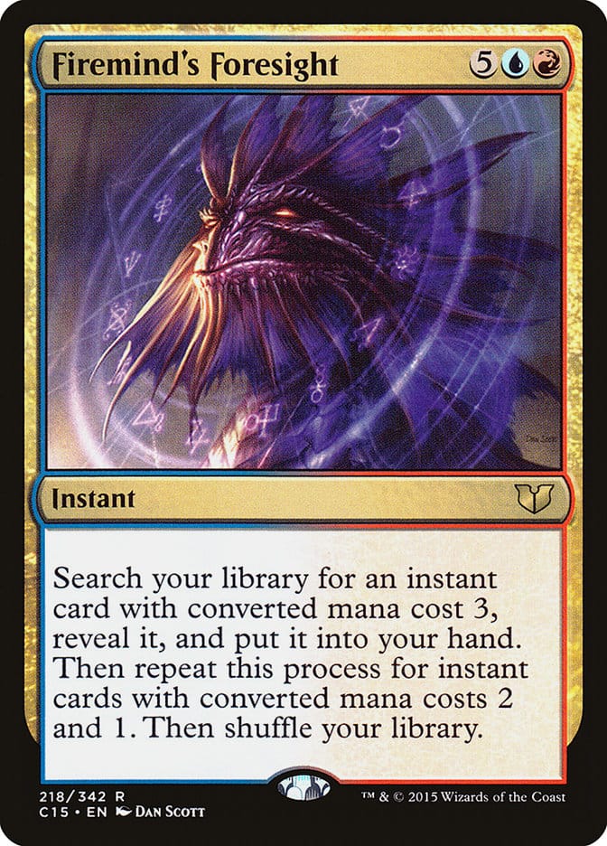 Firemind's Foresight [Commander 2015] Magic: The Gathering