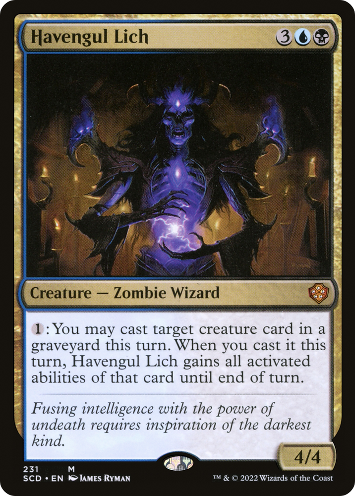 Havengul Lich [Starter Commander Decks] Magic: The Gathering
