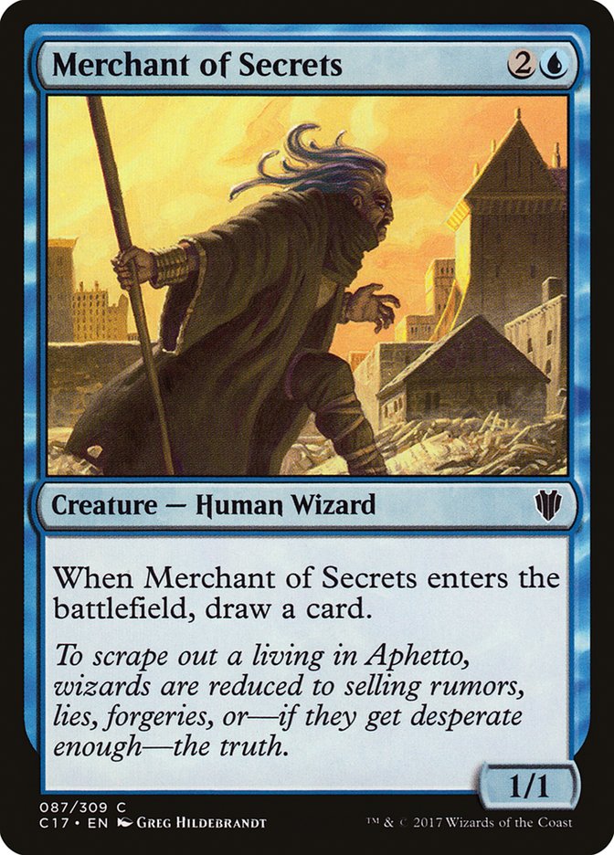 Merchant of Secrets [Commander 2017] Magic: The Gathering