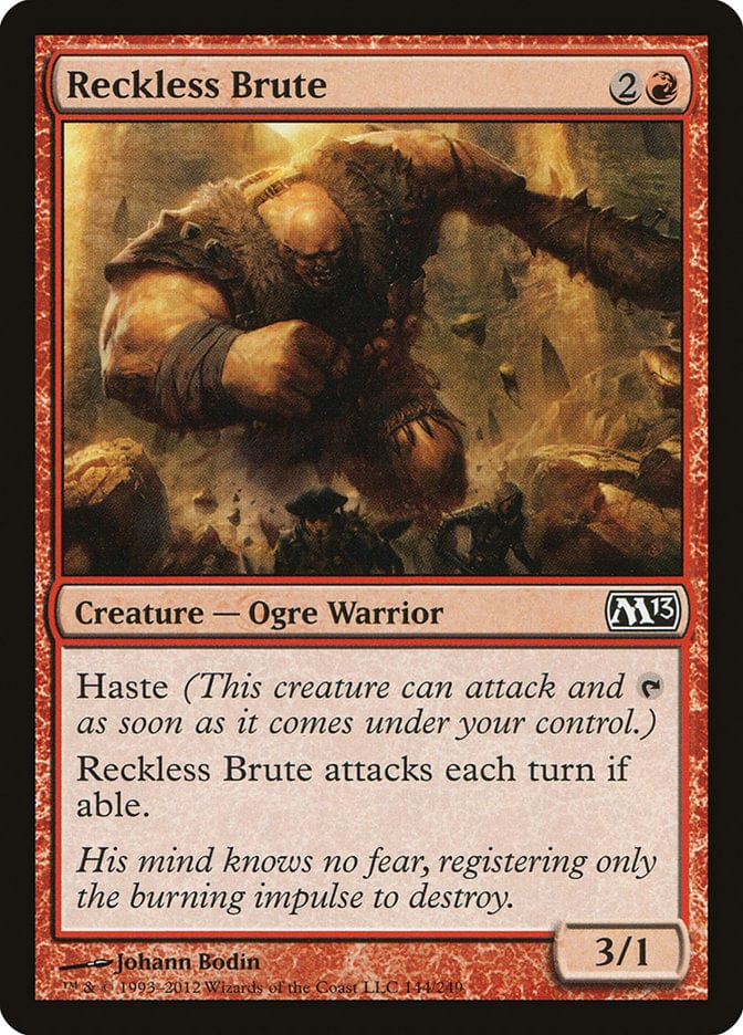Reckless Brute [Magic 2013] Magic: The Gathering