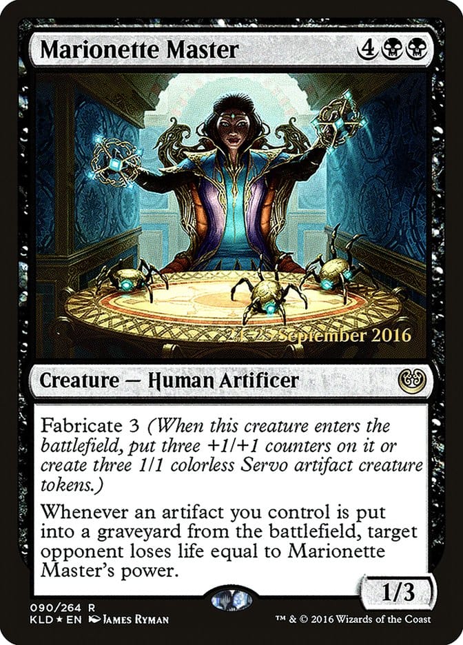 Marionette Master [Kaladesh Prerelease Promos] Magic: The Gathering