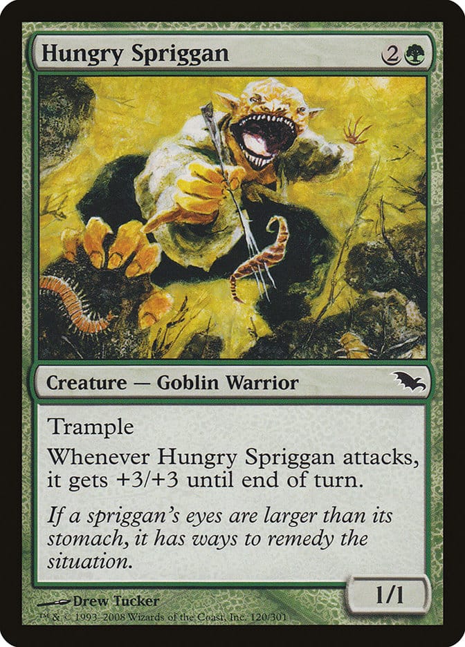 Hungry Spriggan [Shadowmoor] Magic: The Gathering