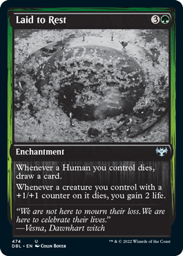 Laid to Rest [Innistrad: Double Feature] Magic: The Gathering