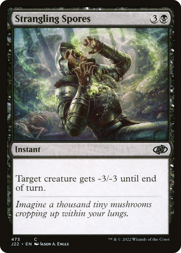 Strangling Spores [Jumpstart 2022] Magic: The Gathering