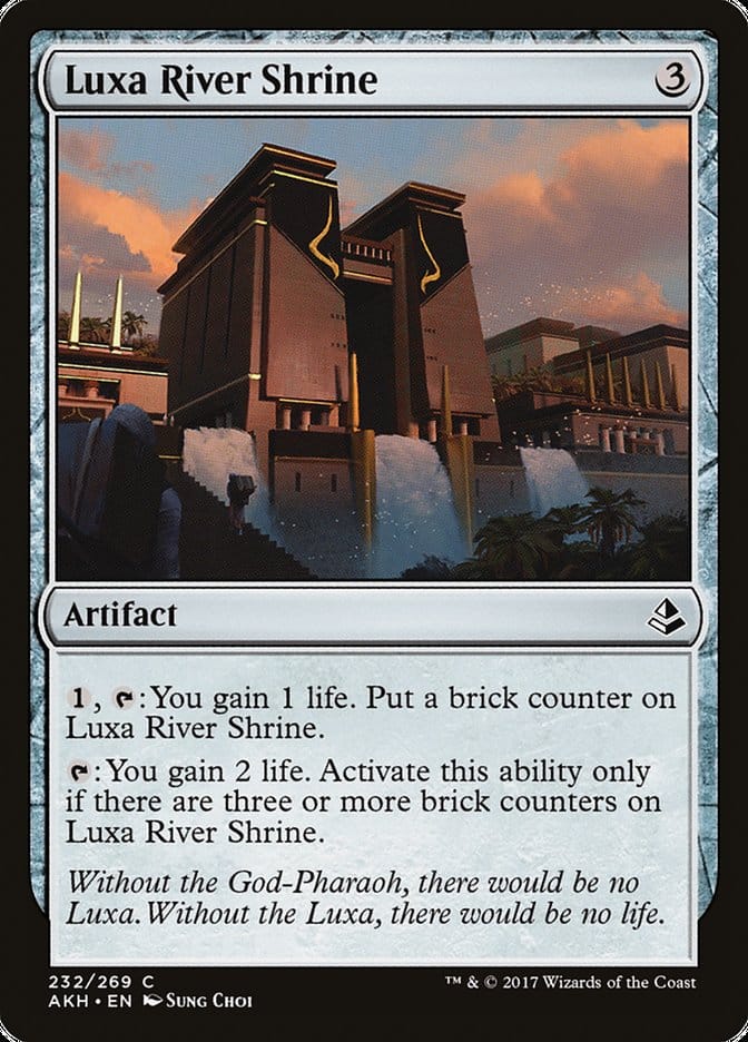 Luxa River Shrine [Amonkhet] Magic: The Gathering