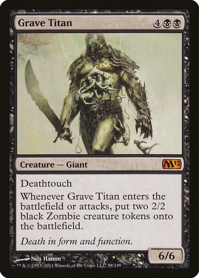 Grave Titan [Magic 2012] Magic: The Gathering