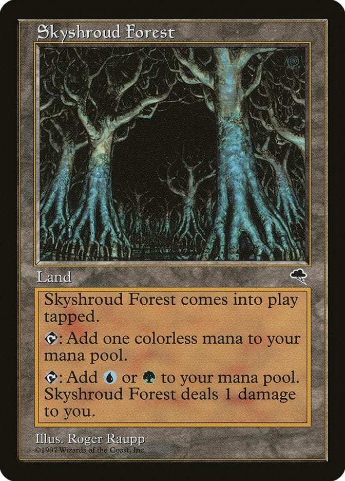 Skyshroud Forest [Tempest] Magic: The Gathering