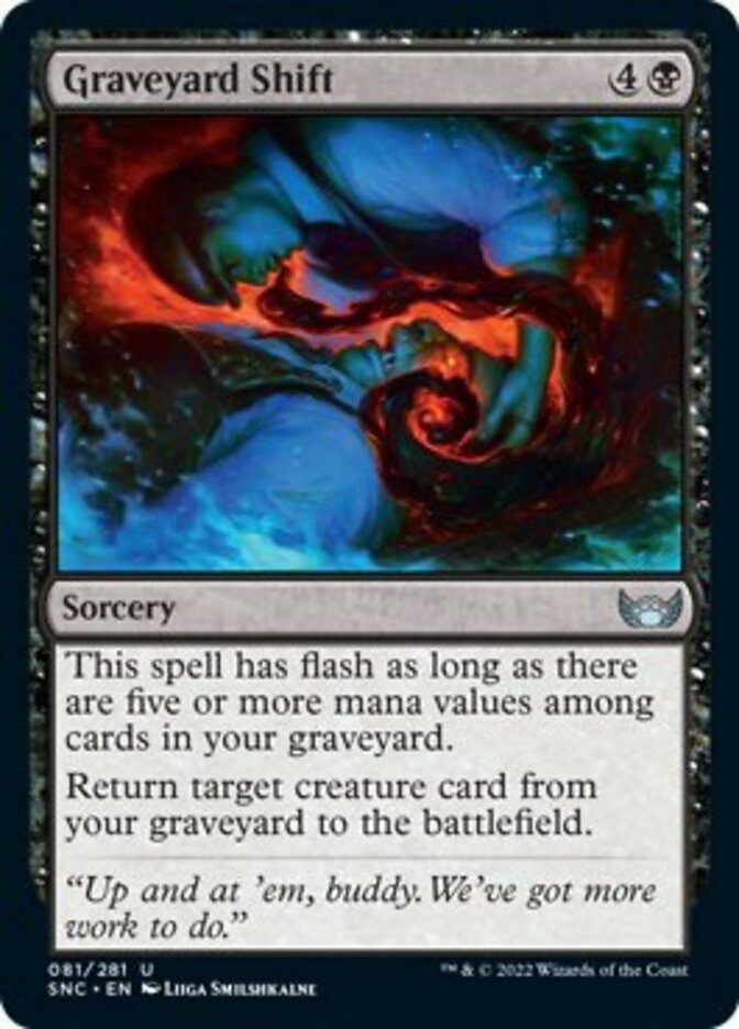 Graveyard Shift [Streets of New Capenna] Magic: The Gathering