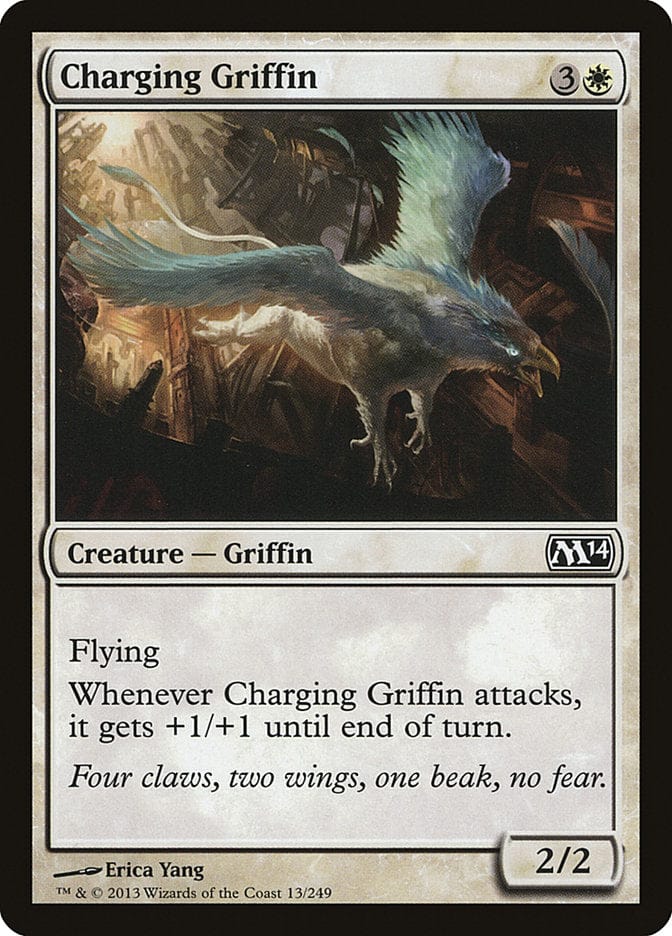 Charging Griffin [Magic 2014] Magic: The Gathering