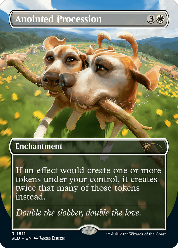 Anointed Procession // Anointed Procession [Secret Lair Commander Deck: Raining Cats and Dogs] Magic: The Gathering