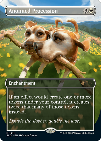 Anointed Procession // Anointed Procession [Secret Lair Commander Deck: Raining Cats and Dogs] Magic: The Gathering