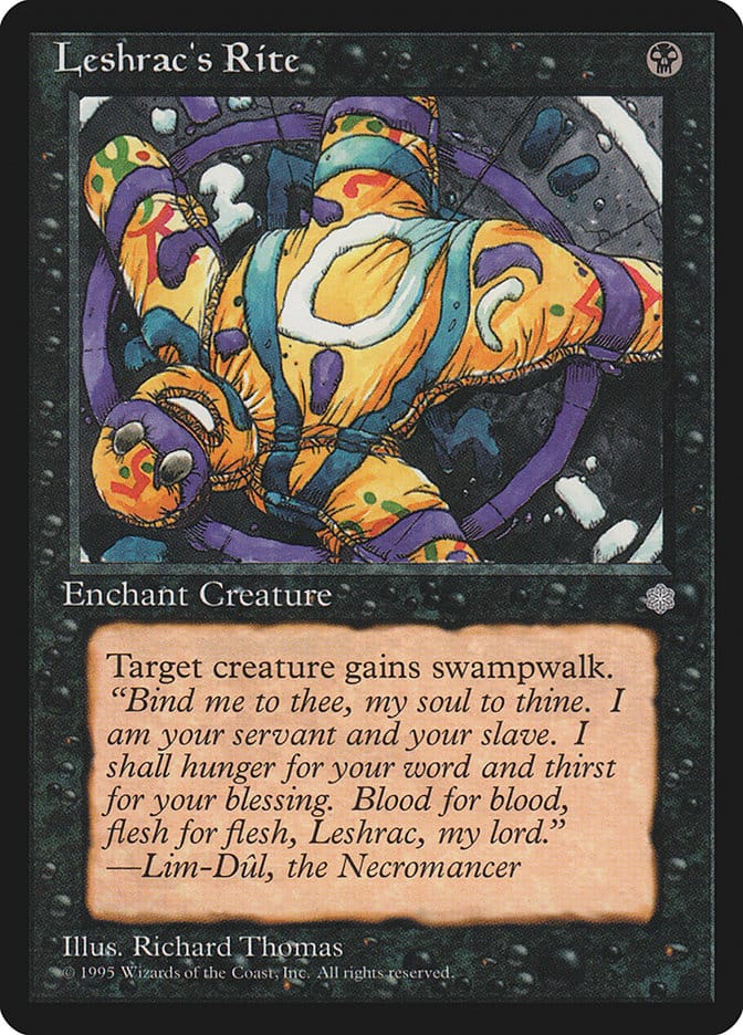 Leshrac's Rite [Ice Age] Magic: The Gathering