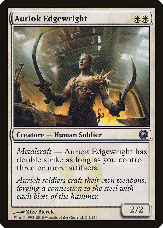 Auriok Edgewright [Scars of Mirrodin] Magic: The Gathering