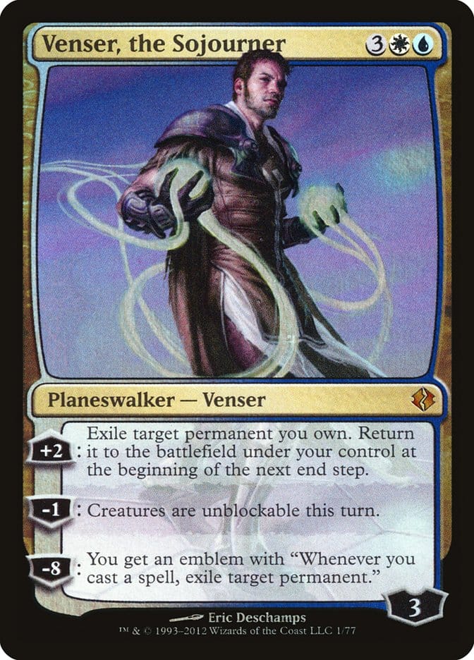 Venser, the Sojourner [Duel Decks: Venser vs. Koth] Magic: The Gathering