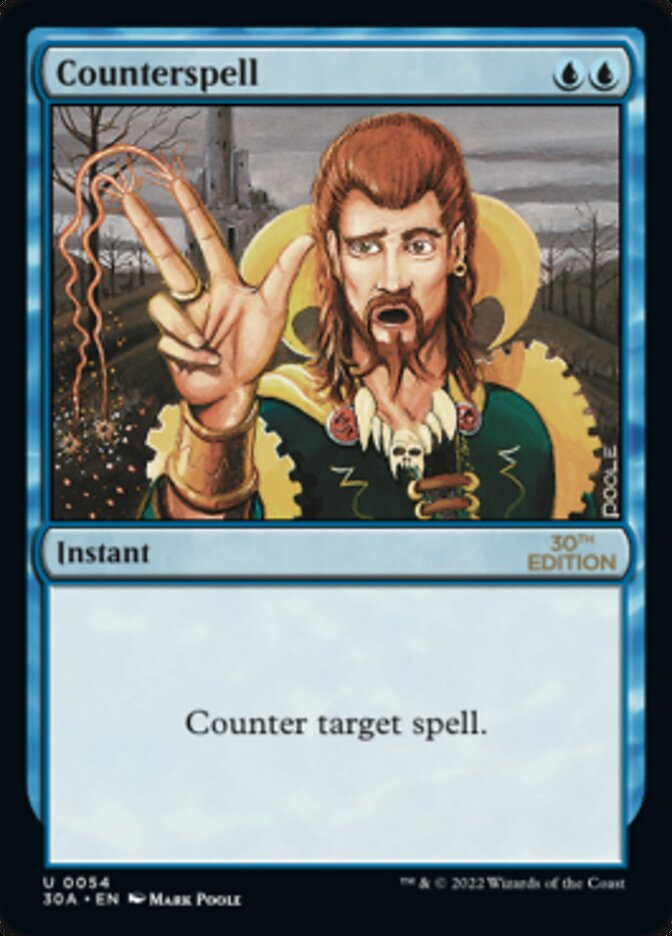 Counterspell [30th Anniversary Edition] Magic: The Gathering