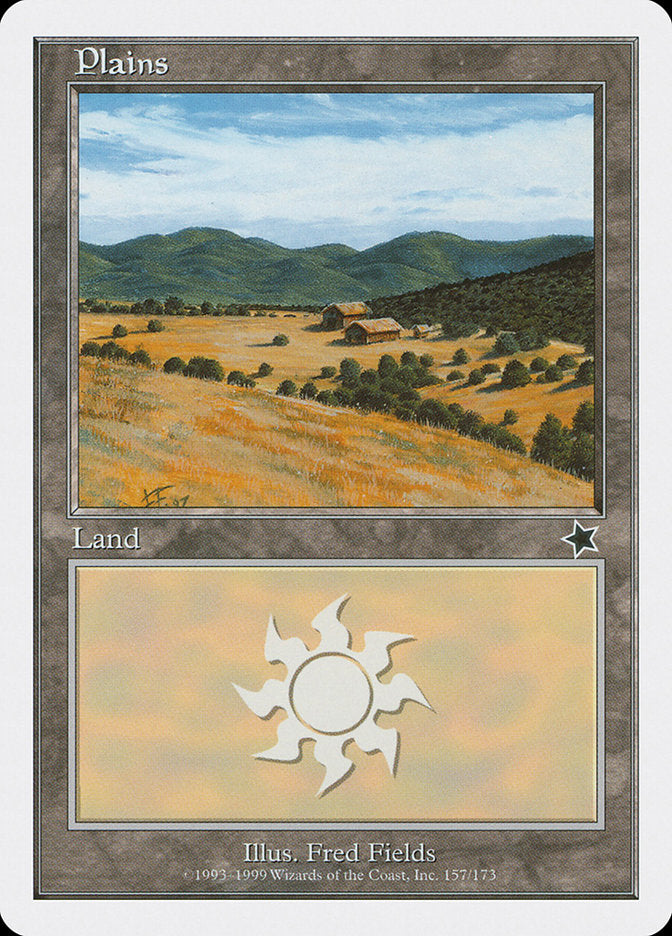 Plains (157) [Starter 1999] Magic: The Gathering