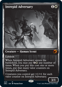 Intrepid Adversary [Innistrad: Double Feature] Magic: The Gathering