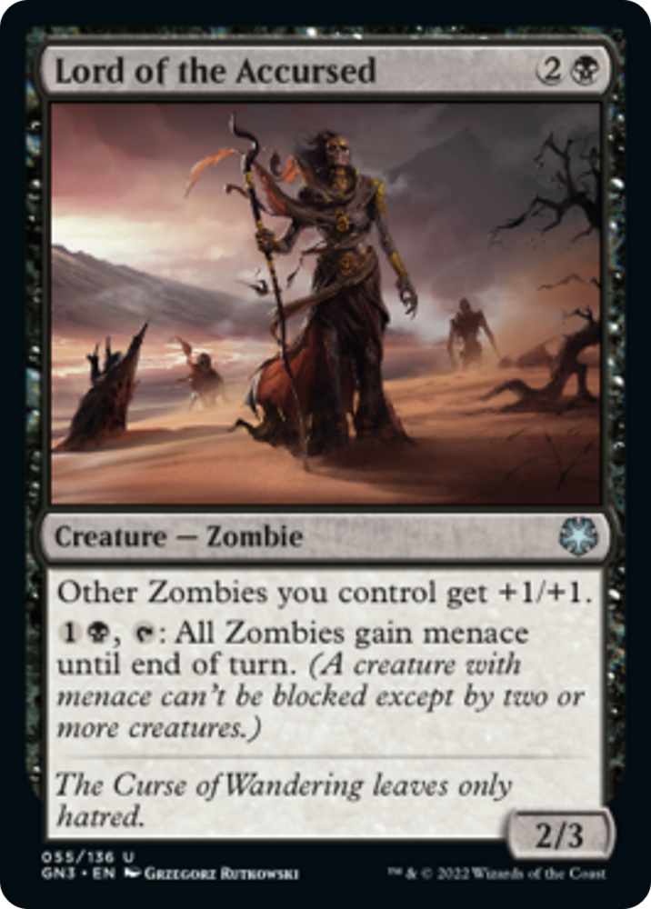 Lord of the Accursed [Game Night: Free-for-All] Magic: The Gathering