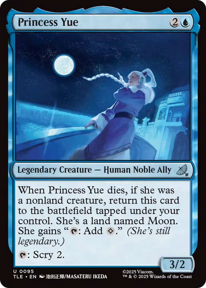 Princess Yue [Avatar: The Last Airbender: Eternal-Legal] Magic: The Gathering