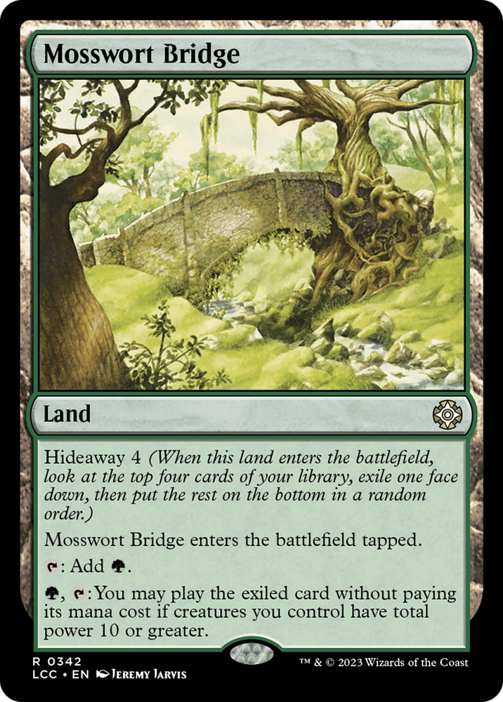 Mosswort Bridge [The Lost Caverns of Ixalan Commander] Magic: The Gathering