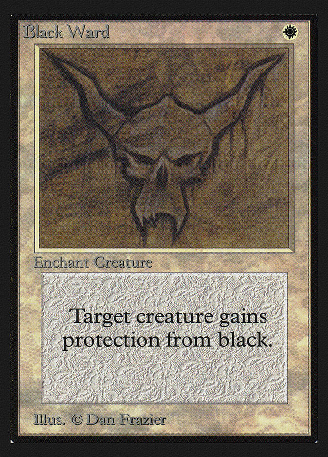 Black Ward [Collectors' Edition] Magic: The Gathering