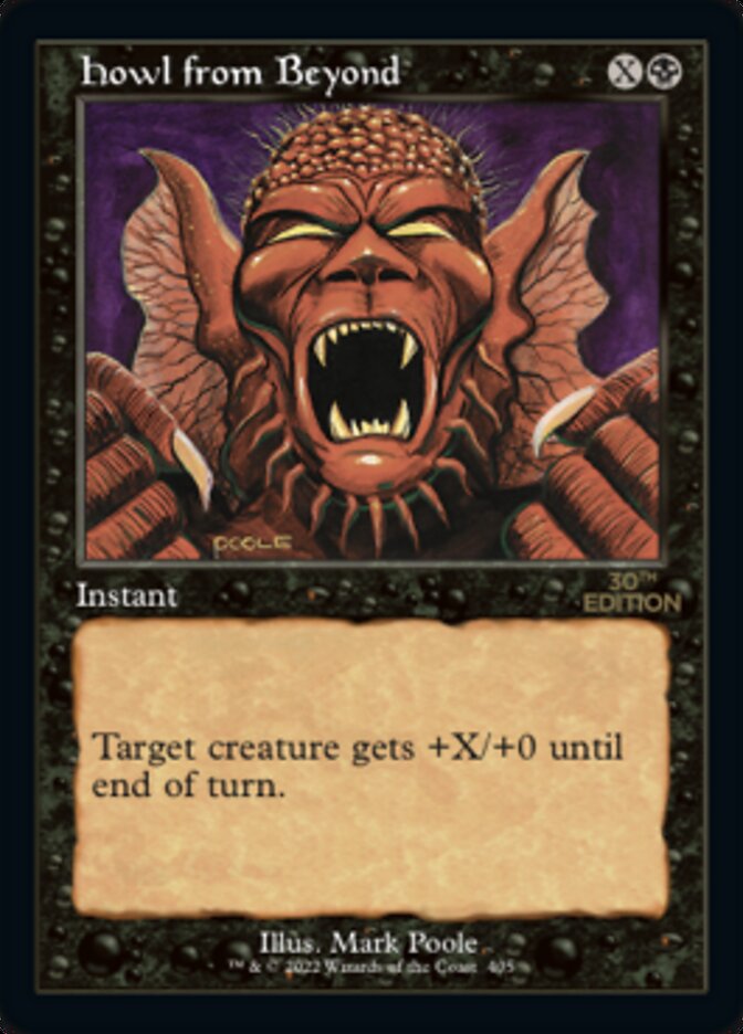 Howl from Beyond (Retro) [30th Anniversary Edition] Magic: The Gathering
