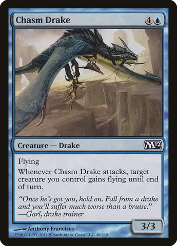 Chasm Drake [Magic 2012] Magic: The Gathering