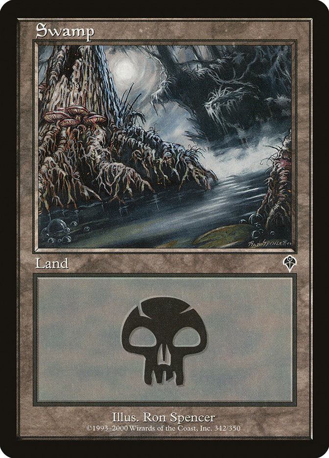 Swamp (342) [Invasion] Magic: The Gathering