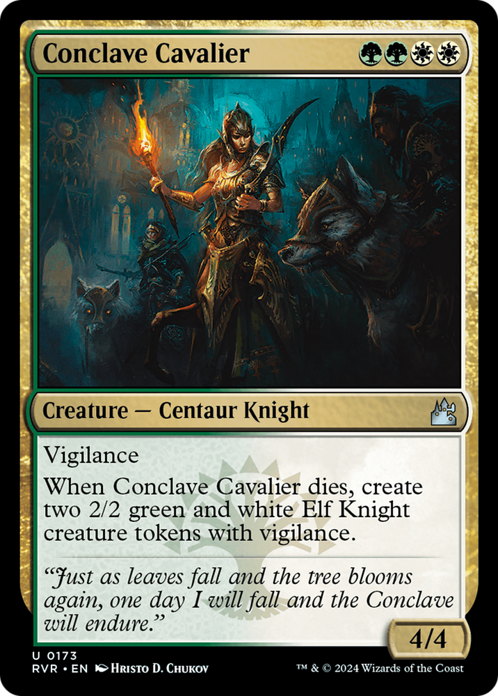 Conclave Cavalier [Ravnica Remastered] Magic: The Gathering