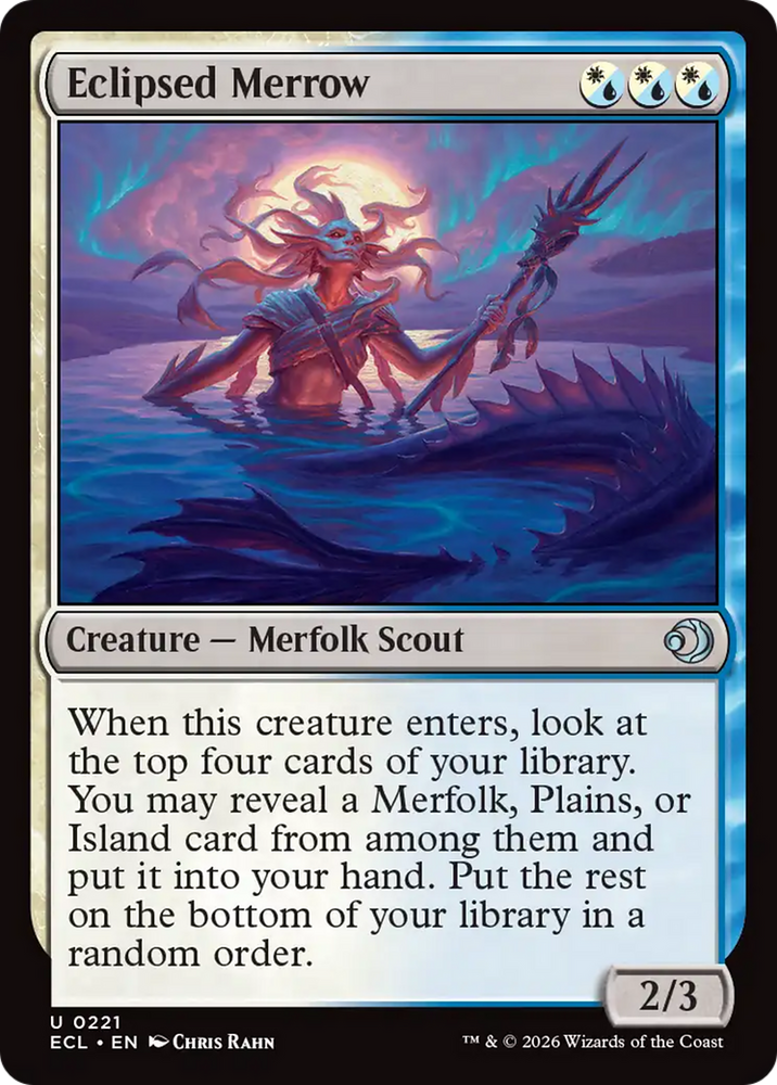 Eclipsed Merrow [Lorwyn Eclipsed] Magic: The Gathering
