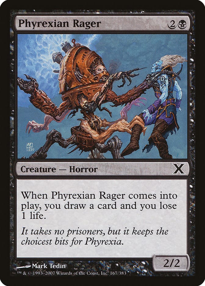 Phyrexian Rager [Tenth Edition] Magic: The Gathering