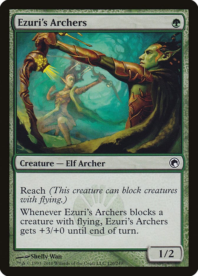 Ezuri's Archers [Scars of Mirrodin] Magic: The Gathering
