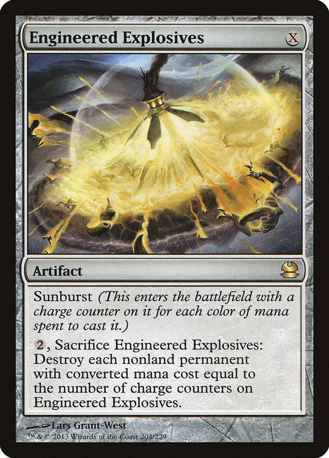 Engineered Explosives [Modern Masters] Magic: The Gathering