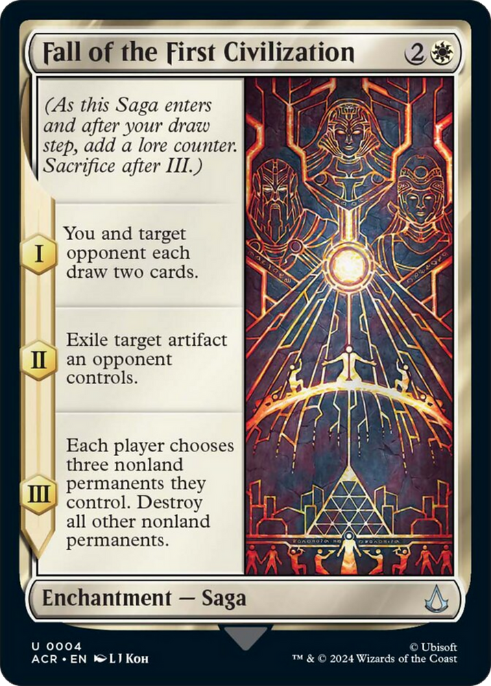 Fall of the First Civilization [Assassin's Creed] Magic: The Gathering