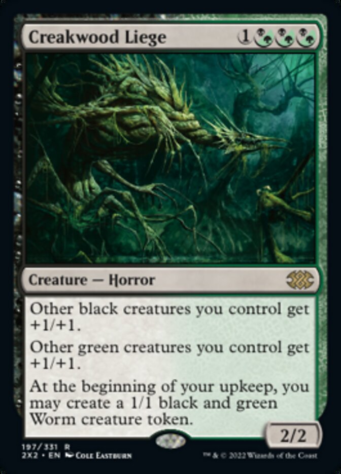 Creakwood Liege [Double Masters 2022] Magic: The Gathering