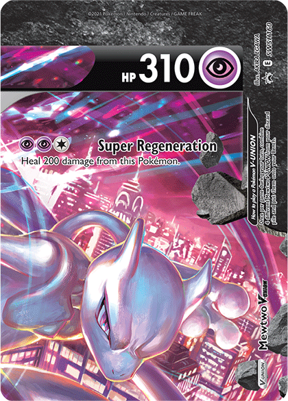 Mewtwo V-Union (SWSH160) [Sword & Shield: Black Star Promos] Pokémon