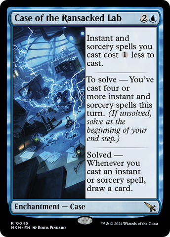 Case of the Ransacked Lab [Murders at Karlov Manor] Magic: The Gathering