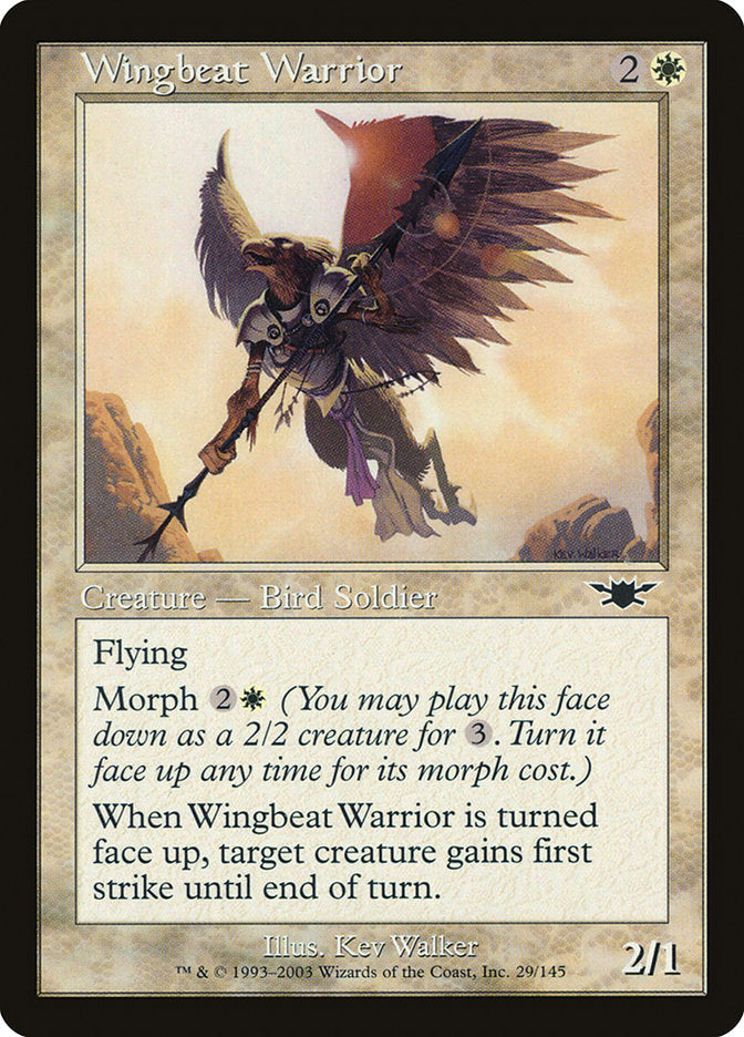 Wingbeat Warrior [Legions] Magic: The Gathering