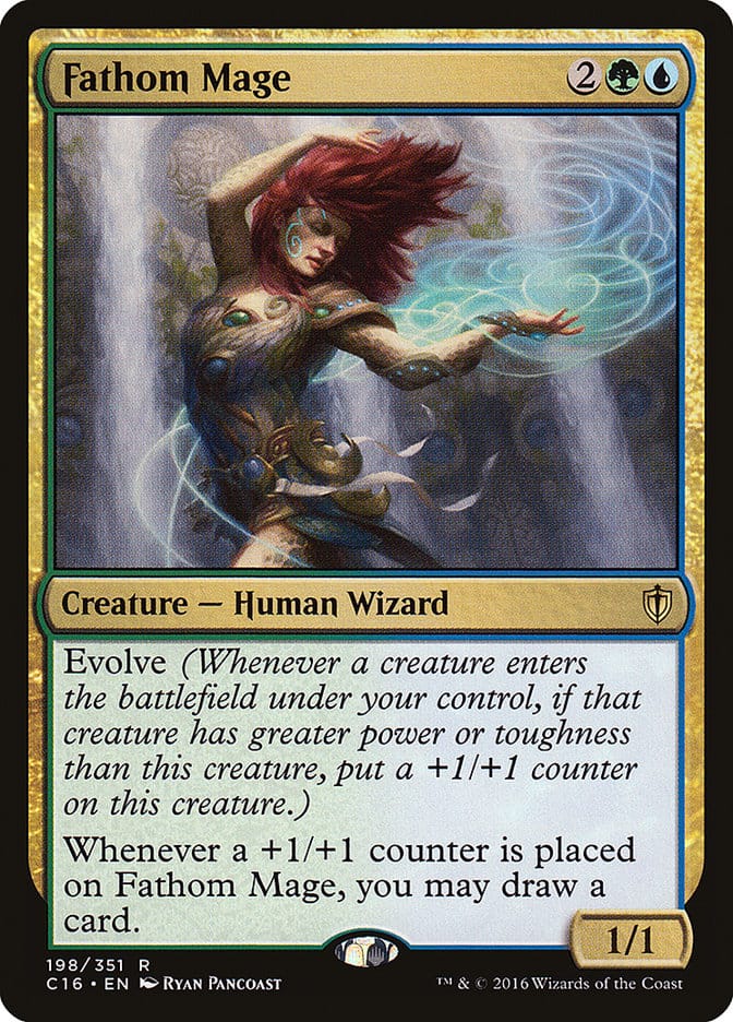 Fathom Mage [Commander 2016] Magic: The Gathering