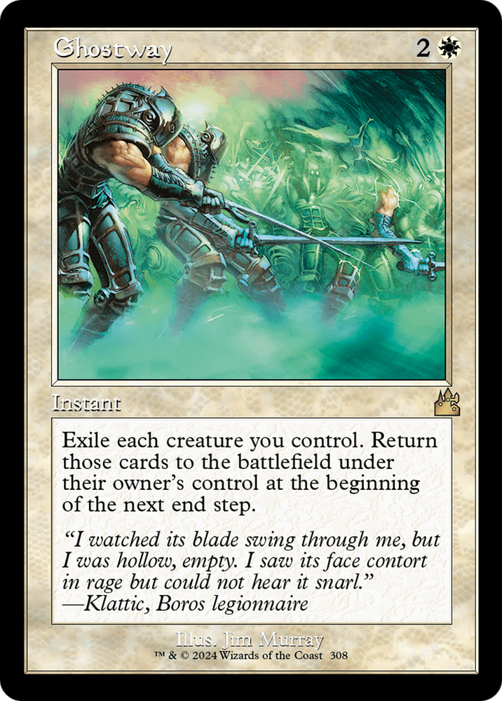 Ghostway (Retro Frame) [Ravnica Remastered] Magic: The Gathering