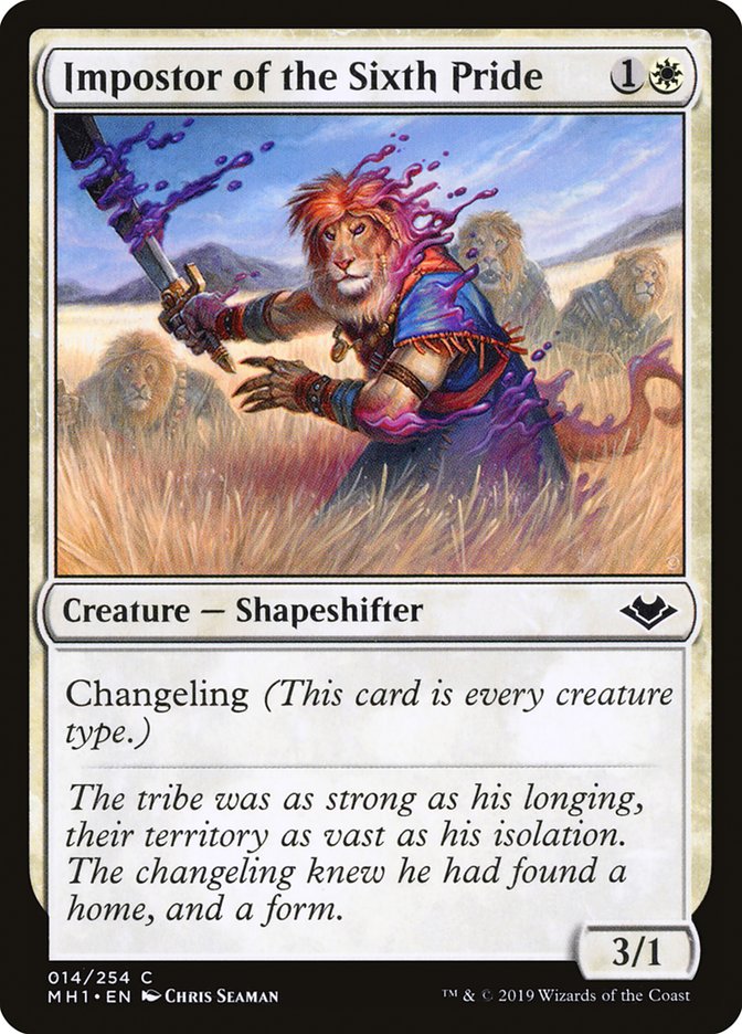 Impostor of the Sixth Pride [Modern Horizons] Magic: The Gathering