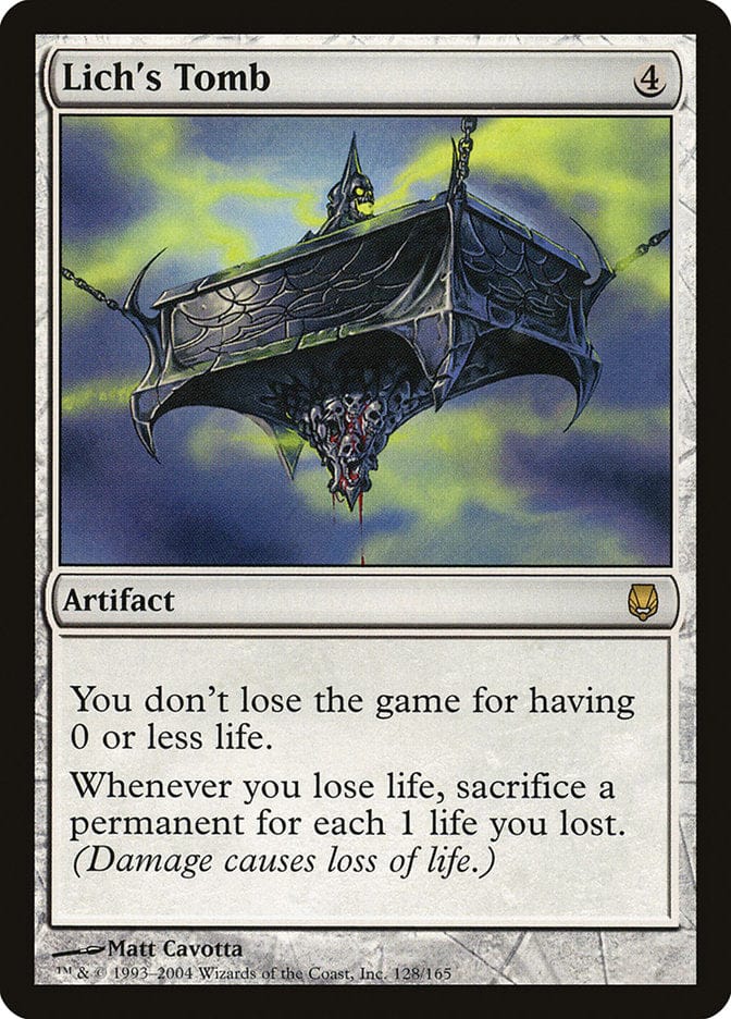 Lich's Tomb [Darksteel] Magic: The Gathering